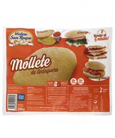 Molletes en atmósfera protectora