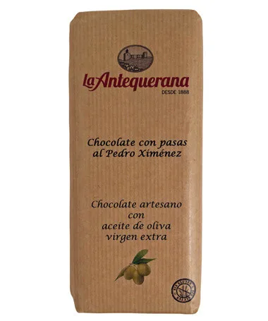 Chocolate con Pasas al Pedro Ximenez