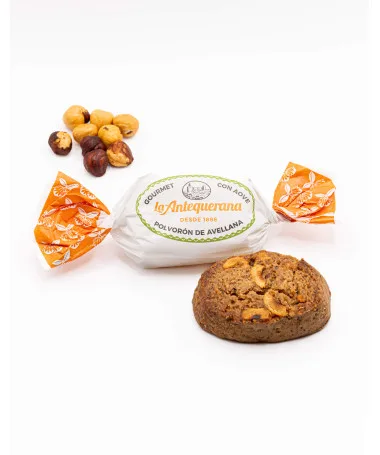 Polvorón Gourmet de Avellana con Aceite de Oliva Virgen Extra