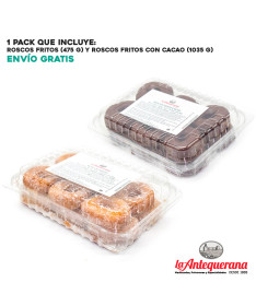 Roscos Fritos Roscos, fritos bañados en cacao