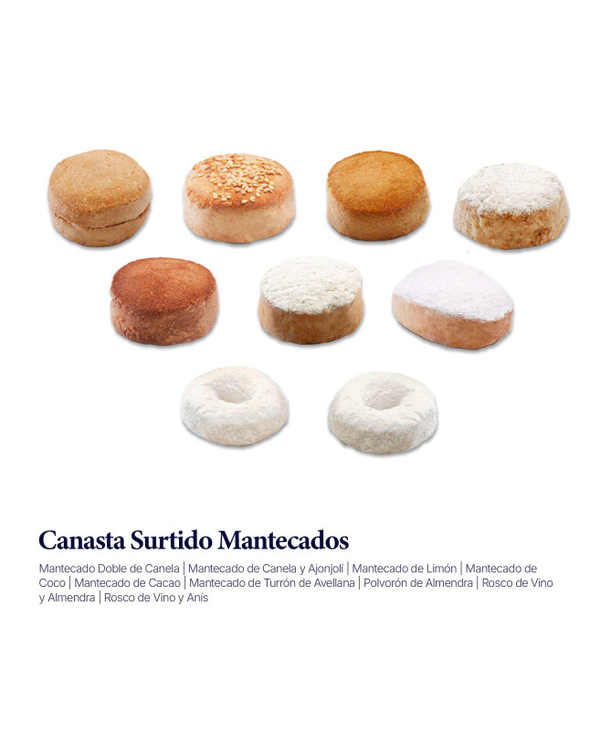 Canasta Surtido Mantecados | 600 g