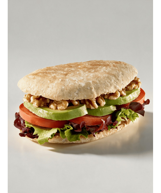 mollete con salvado receta