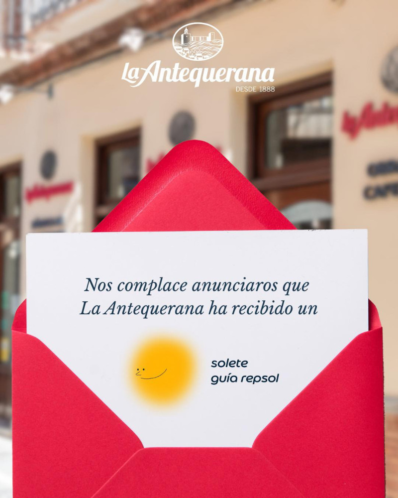 La Antequerana recibe un Solete Repsol: un reconocimiento al trabajo bien hecho